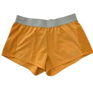 🍊Nike Women's Vibrant Orange Athletic Dri-FIT Shorts - Size Medium